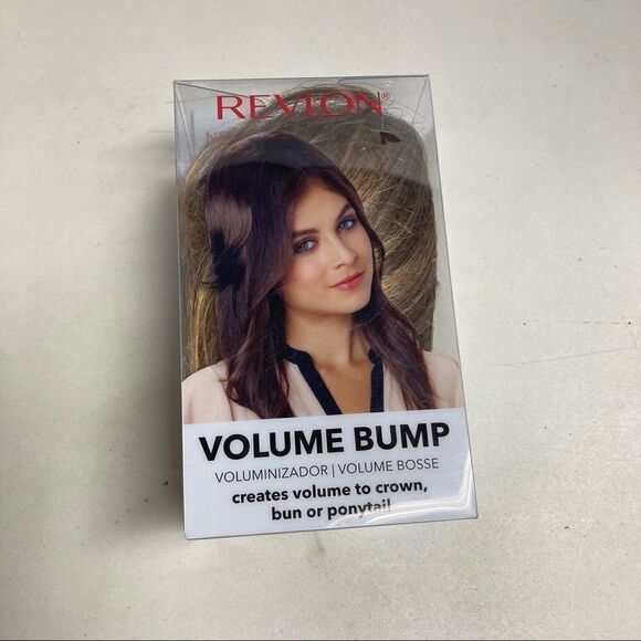 REVLON, Volume Bump Hairpiece, Frosted Brown with golden hi-lights - Picture 8 of 12